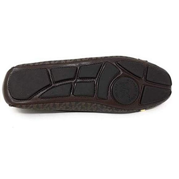 NWT Michael Kors Women's Fulton Moccasin Marron PVC, Numeric 7 - Picture 4 of 4